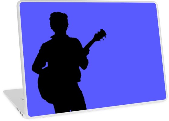 558x400 Harry Styles Silhouette Laptop Skins By Laurasplace Redbubble