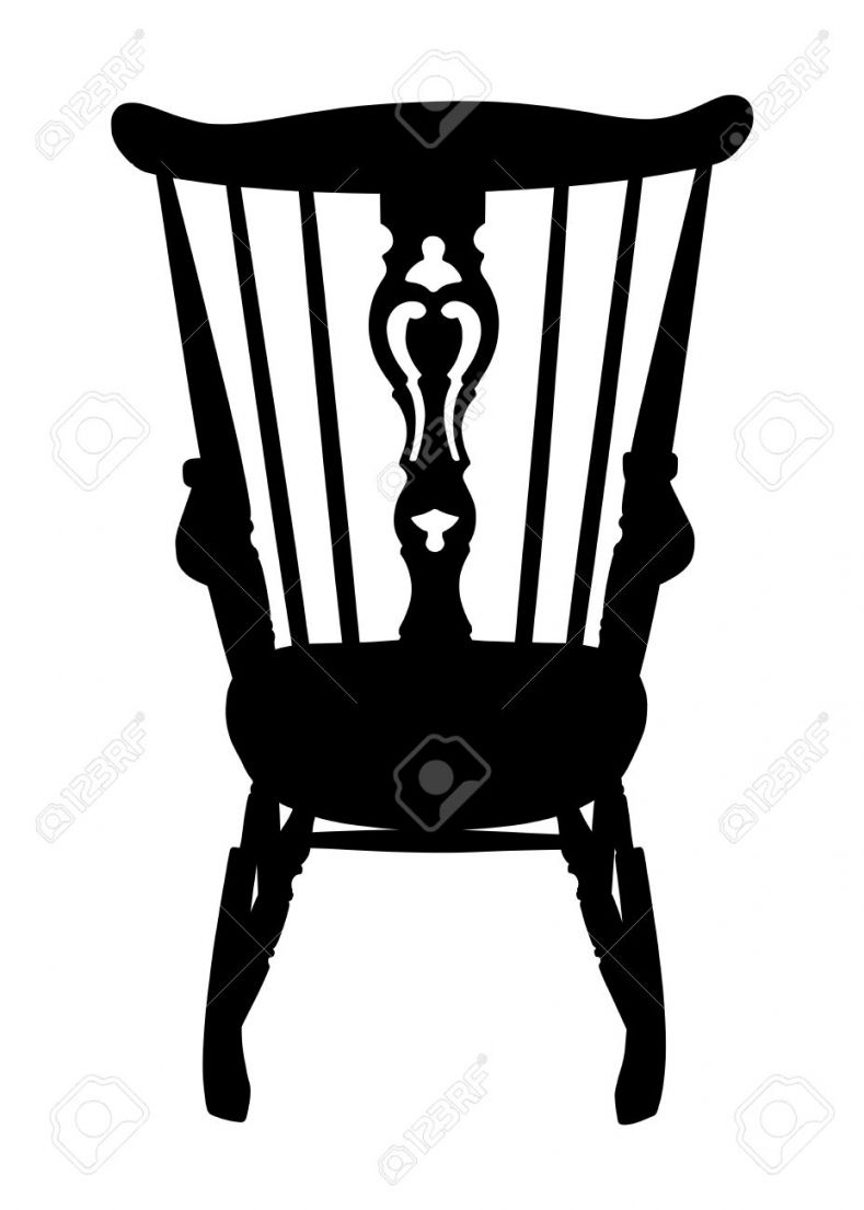 789x1105 Inspiring Rocking Chair Silhouettet Of Silhouette Ideas
