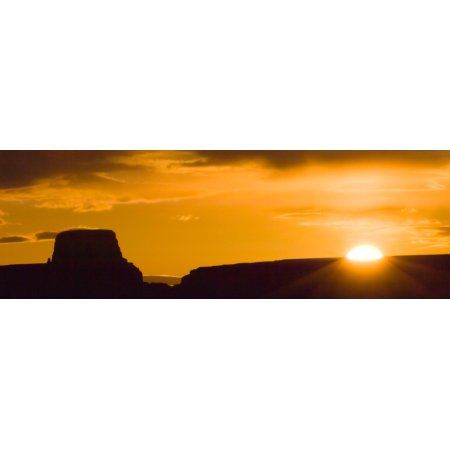 450x450 Silhouette Of Rock Formations