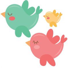 236x237 Mom Amp Baby Bird Svg Cutting Files For Scrapbooking Cute Svg Cuts