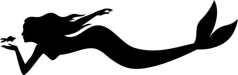 759x240 Mermaid Silhouette Photos, Royalty Free Images, Graphics, Vectors