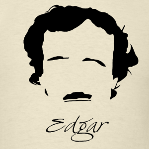 300x300 Edgar Allan Poe Silhouette Amp Hirsute T Shirt Mephobia Designs