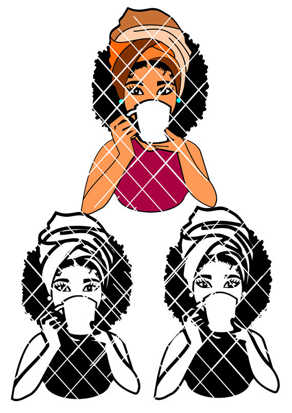 570x806 Woman Drinking With Mug Svg,afro Puff Svg,headwrap Svg,sistah Svg
