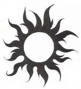 272x300 Sun Silhouette Tattoo Tribal Ink Silhouette