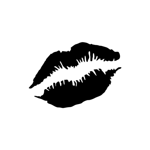 640x640 Gallery For Gt Lips Tattoo Stencil Lips Tattoo