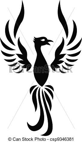 273x470 Phoenix, Tatuagem, Silueta