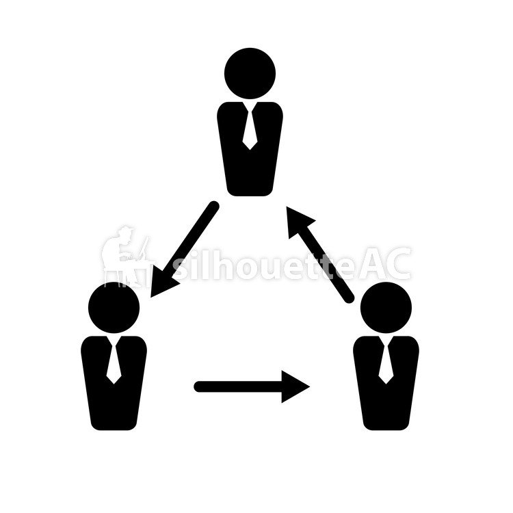 750x750 Free Silhouettes Group, Team, Harassment