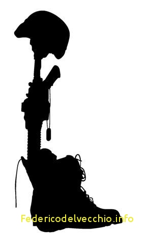 289x480 Fallen Soldier Silhouette Template