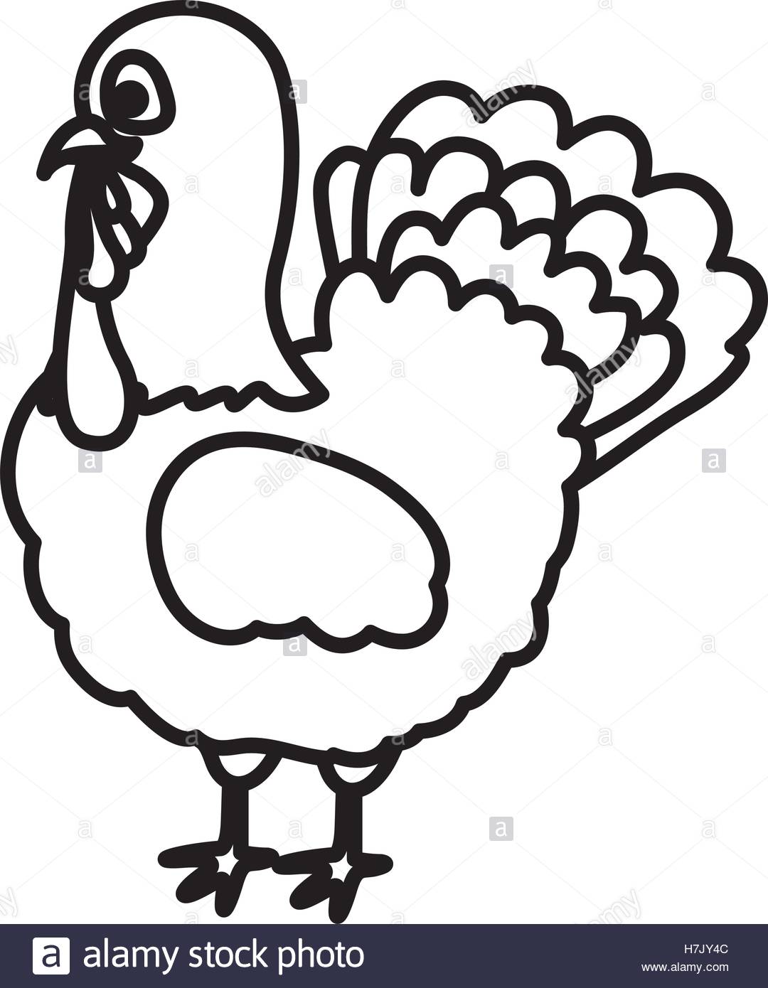 1080x1390 Turkey Icon. Thanksgiving And Autumn Season Theme. Silhouette