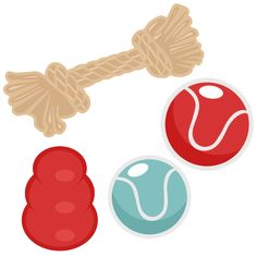 236x236 Dog Treat Set Svg Scrapbook Cut File Cute Clipart Files