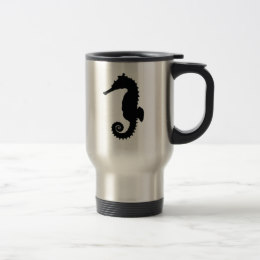 260x260 The Coral Seahorse Travel Mugs Zazzle
