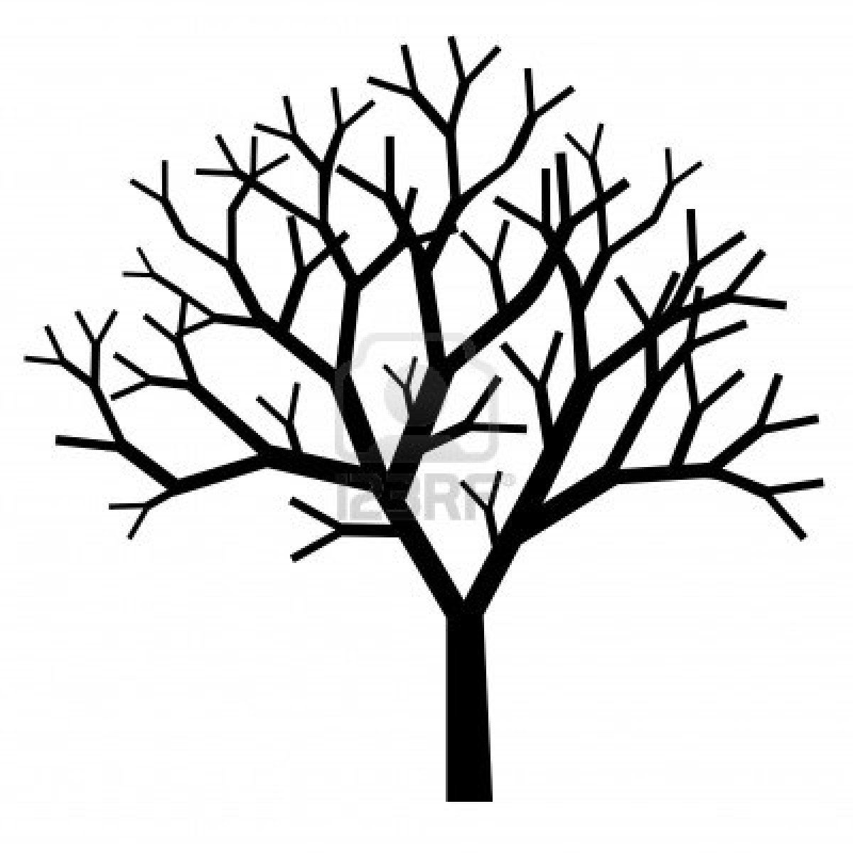 1200x1200 Tree Silhouette Stock Photo