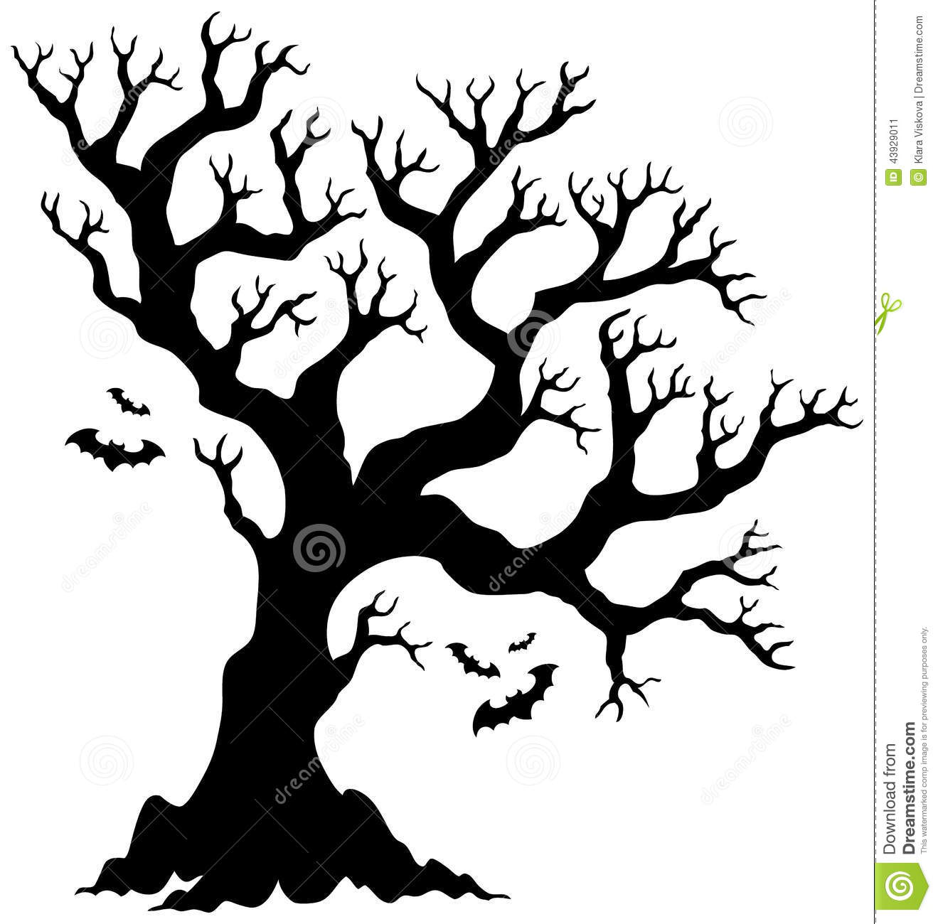 1319x1300 Halloween Tree Clip Art Clipart Collection