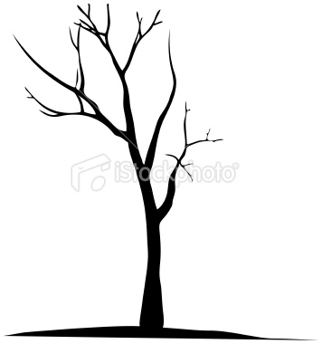 356x380 Vector Dead Tree Silhouette Templates Tree