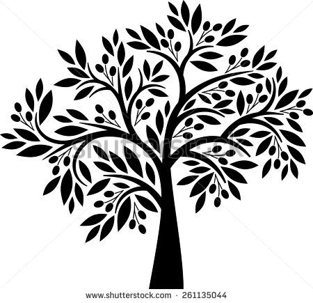 450x435 Silhouette Trees Stock Vectors Amp Vector Clip Art Shutterstock