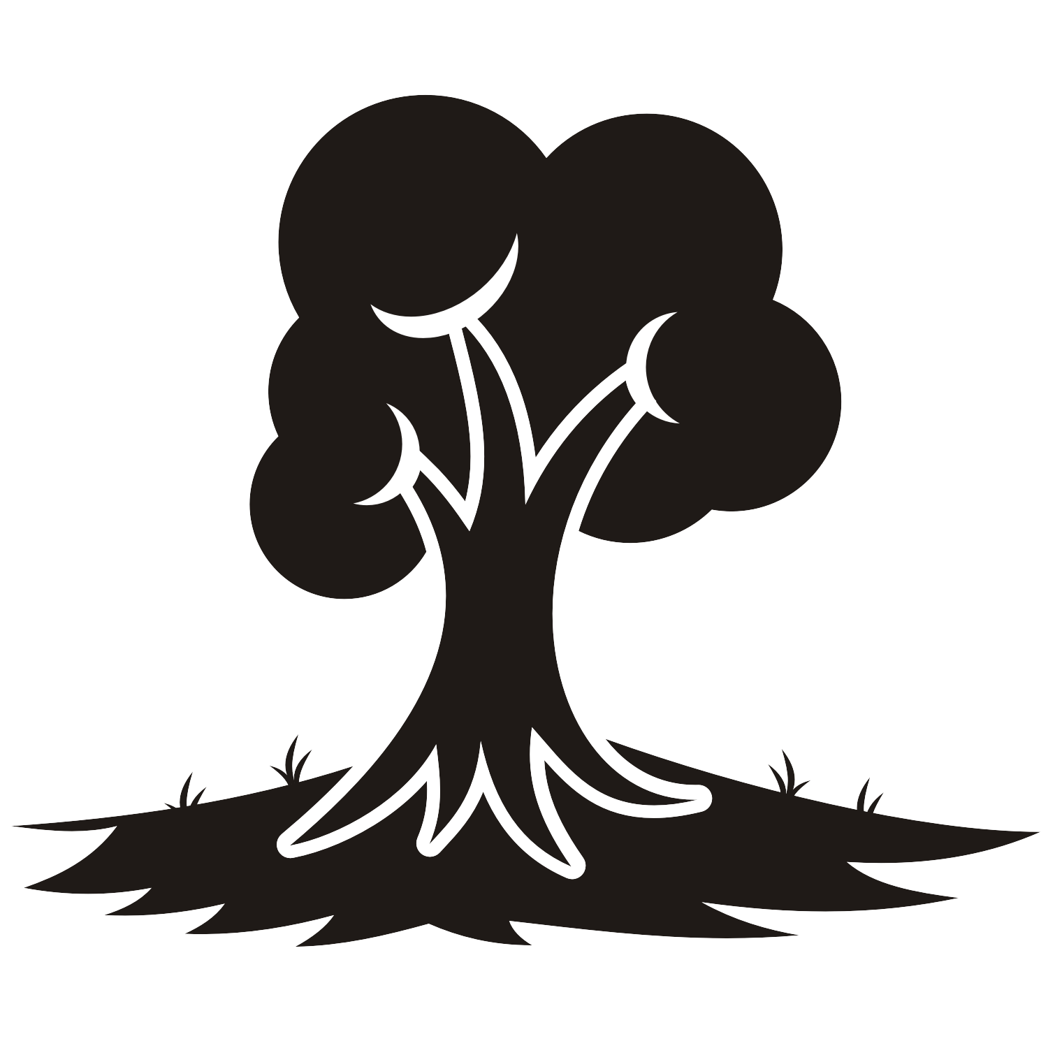 1500x1500 Vector For Free Use Tree Vector