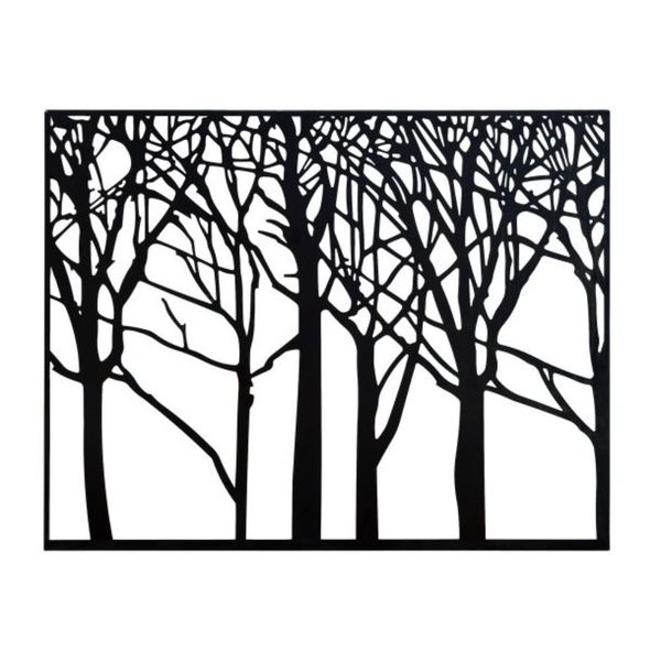 600x600 Tree Silhouette Wall