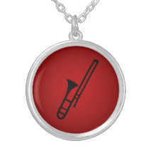 216x216 Trombone Necklaces Amp Lockets Zazzle