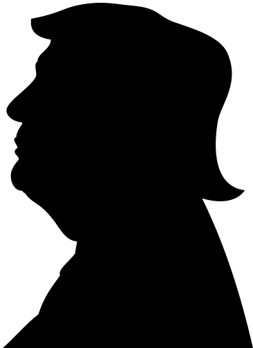 366x503 Trump Silhouette 2