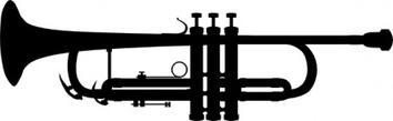 354x109 Trumpet Clip Art