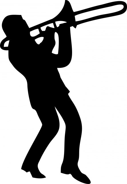 Silhouette Trumpet Player at GetDrawings | Free download