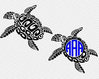 340x270 Turtle Silhouette Etsy