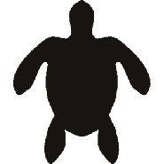185x185 Silhouette Turtle Black Silhouette Clip Art Mosaics