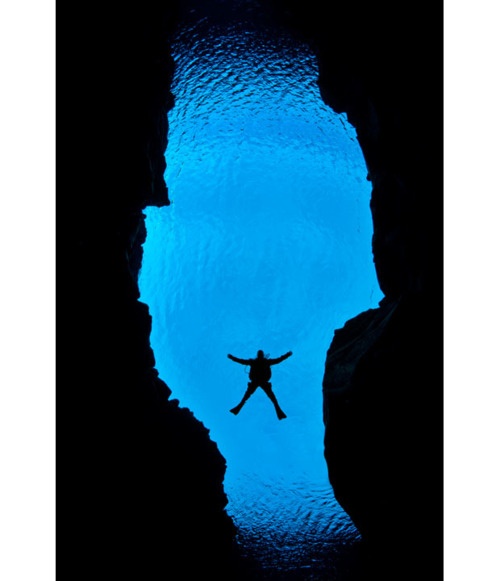 Silhouette Underwater