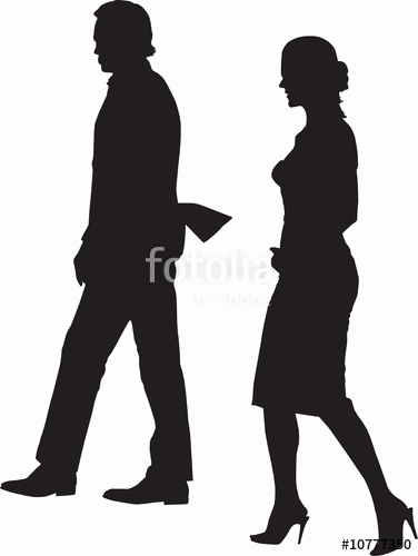 376x500 Silhouette Vector Luxury Walking Couple Silhouette Vector Fichier