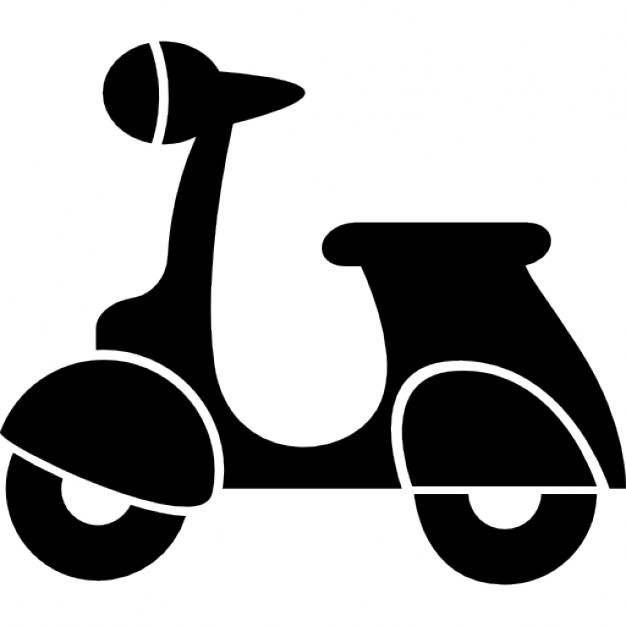 626x626 Scooter Silhouette Vectors, Photos And Psd Files Free Download