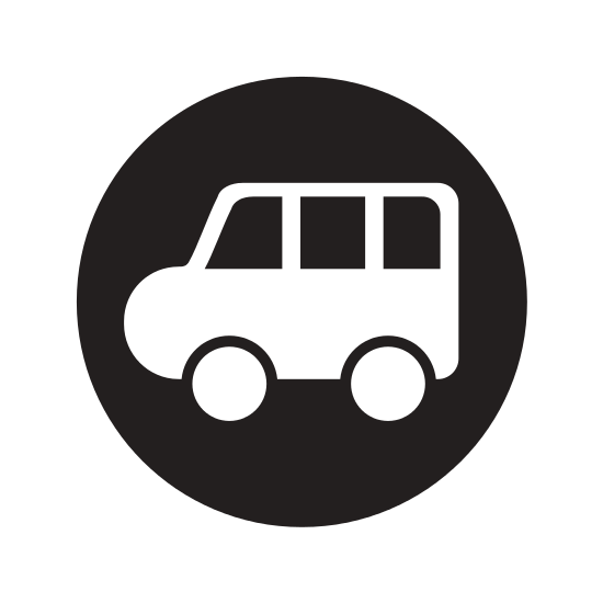 550x550 Van Vehicle Silhouette