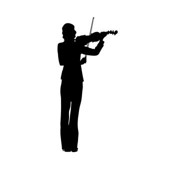 340x340 Free Silhouette Vector An Illustration