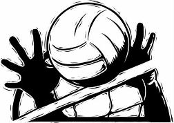 252x178 Volleyball Clipart Silhouette Clipground