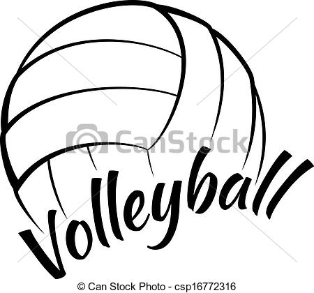 450x420 Volleyball Player Silhouette Vector