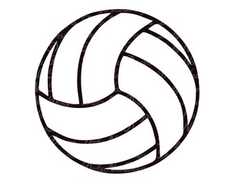 340x270 Volleyball Svg File Etsy