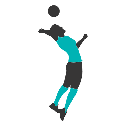 512x512 Male Female Volleyball Player Pack Silhouette