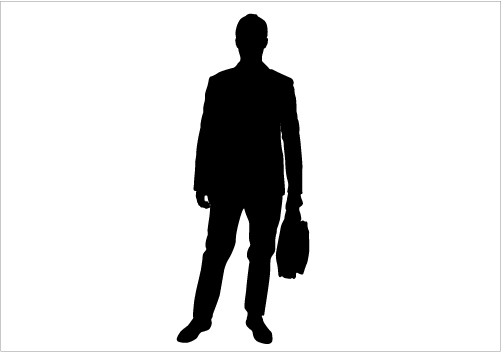501x352 Man Walking Silhouette Graphics Man Silhouette
