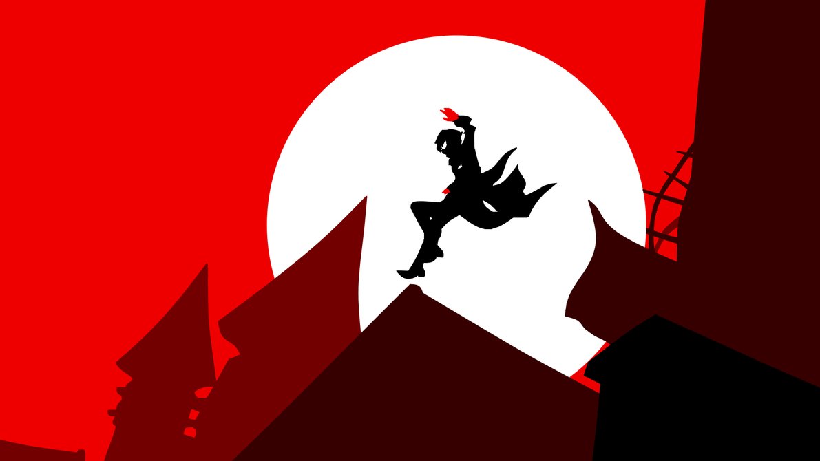 1191x670 Persona5 Silhouette Wallpaper By Elysianaura