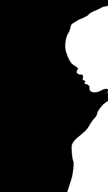 360x640 Girl Silhouette Wallpapers Desktop Background