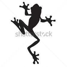 225x225 Frog, Silhouette, Water Colour Using Masking Fluid, Batik Cut