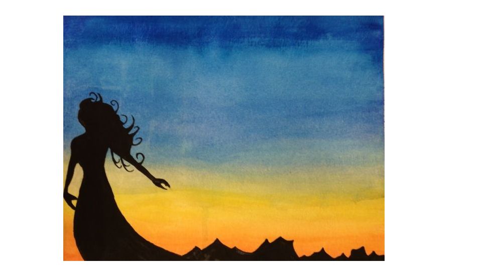 960x540 Watercolor Day 3. Bellwork 1. What Is A Silhouette 2. What Are