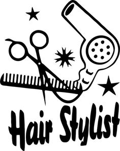 236x297 Hair Stylist Clipart Silhouette Collection