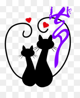 260x320 Cat Wedding Invitation Kitten Anniversary Greeting Card