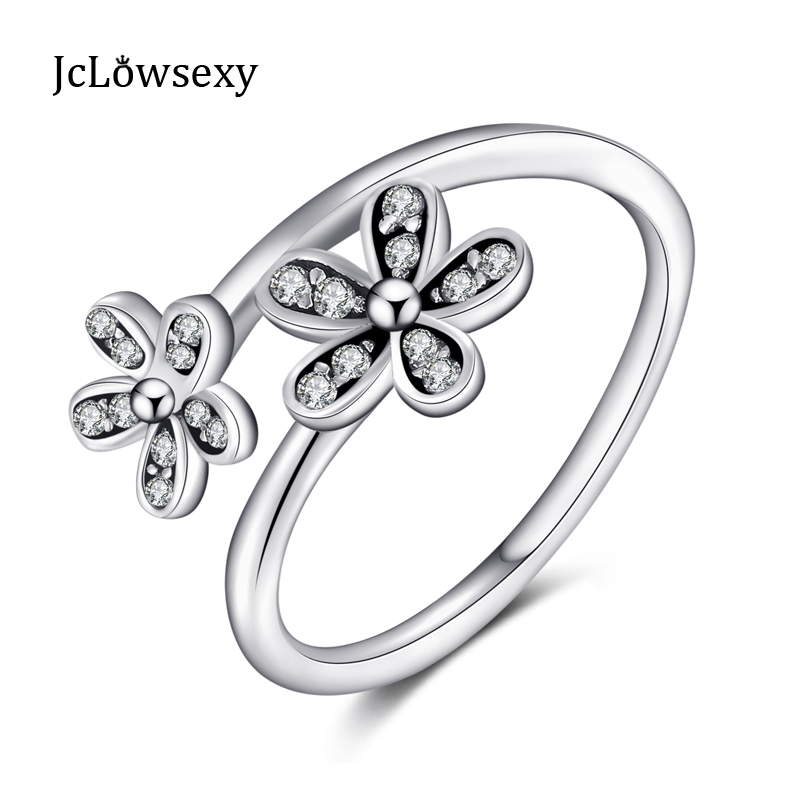 800x800 Sparkling 925 Sterling Silver Open Silhouette Floral Motif Two