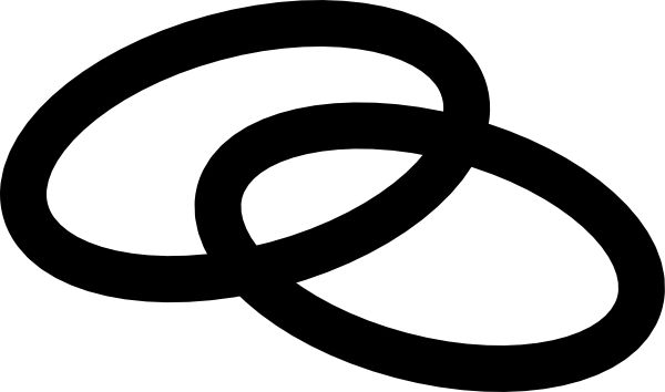 600x354 Wedding Ring Silhouette Clip Art