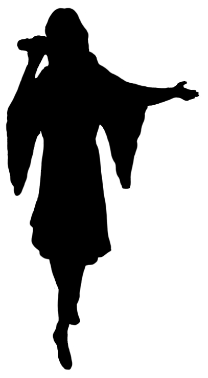 407x740 Silhouettes Of People