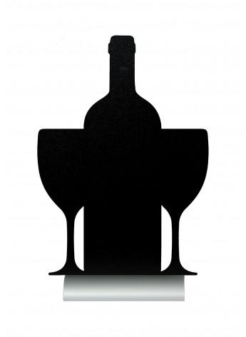 345x472 Securit Silhouette Table Chalk Board