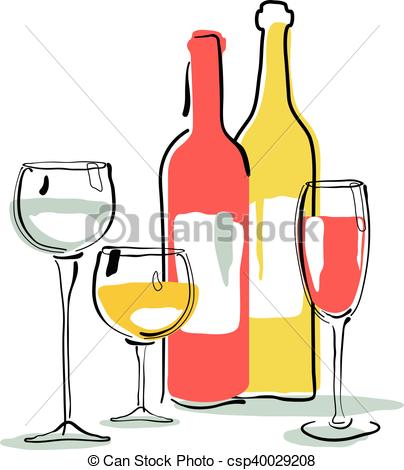404x470 Wine Bottle, Glass Silhouette Vector Clipart