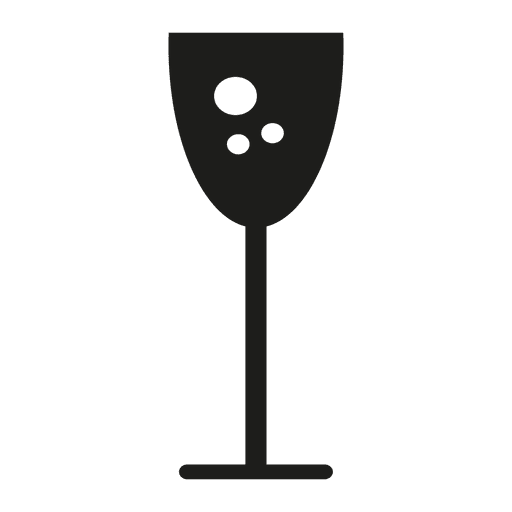 512x512 Wine Glass Icon Silhouette