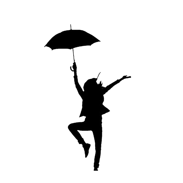 600x600 Silhouette Umbrella Dance Upturn Arts
